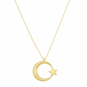 Ay Yıldız Kolye