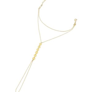 Circula Şahmeran – 14 Ayar Altın Yuvarlak Plaka Tasarım